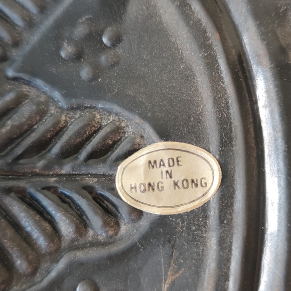 Pair of Vintage Metal 3D Flower Wall Home Decor - Picture 3 of 5